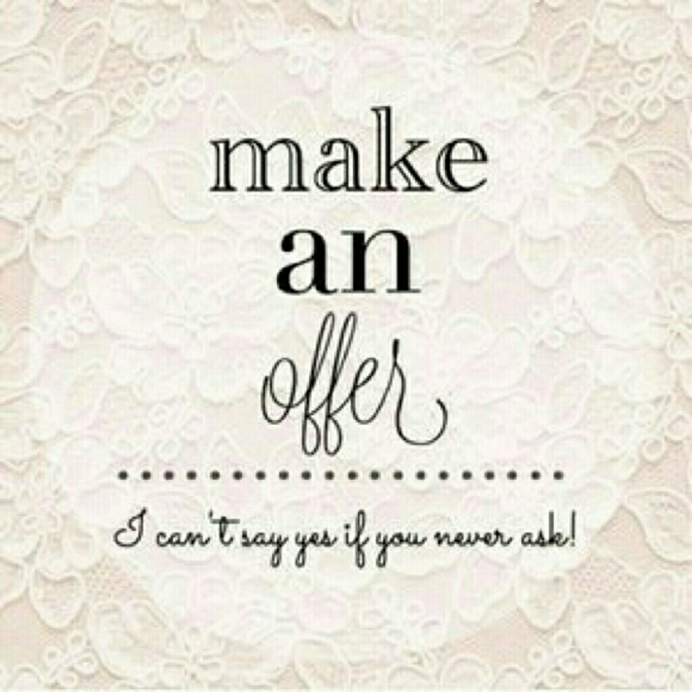 ▪▪☆☆☆ Make an Offer ☆☆☆▪▪
